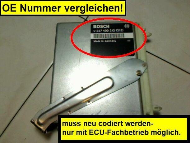 Foto: EINSPRITZSTEUERGERÄT eines Volvo 850