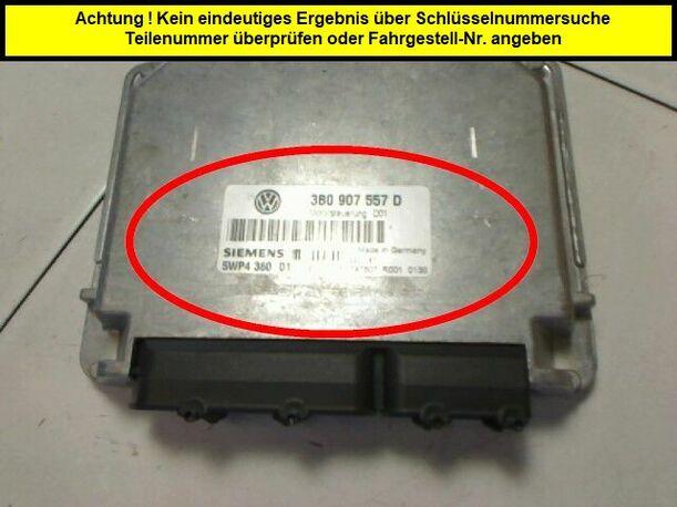 Foto: EINSPRITZSTEUERGERÄT eines VW Passat 1.6