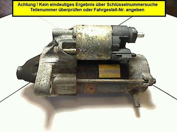Foto: ANLASSER / STARTER eines Toyota Yaris 1.0