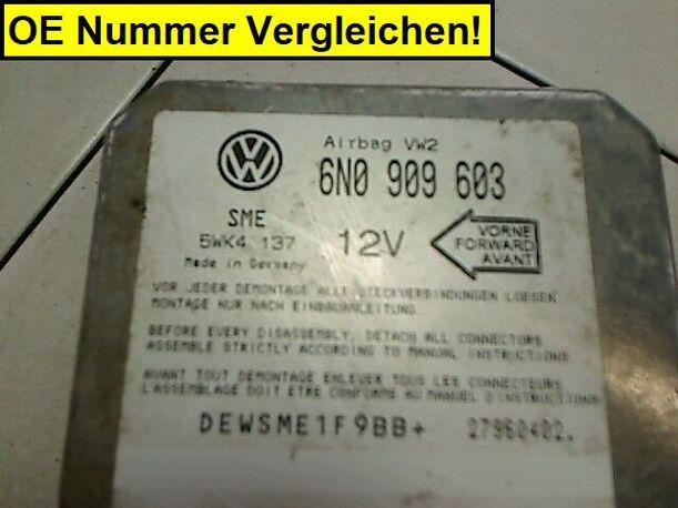 Foto: AIRBAGSTEUERGERÄT eines VW Golf 1.8 Combispace
