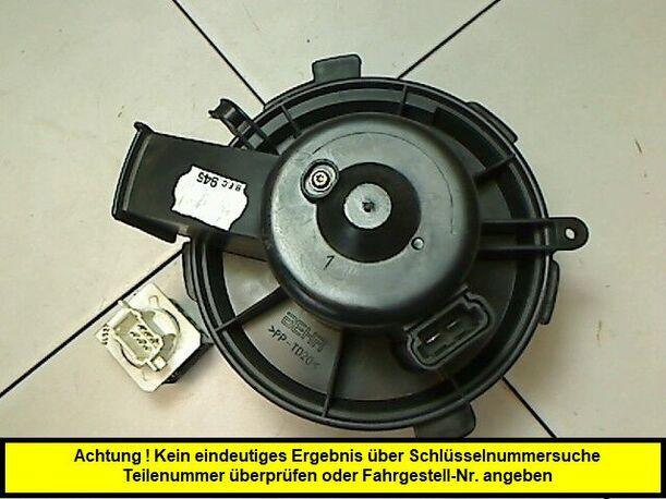 Foto: HEIZUNGSGEBLÄSE eines Peugeot 206 75 Combispace