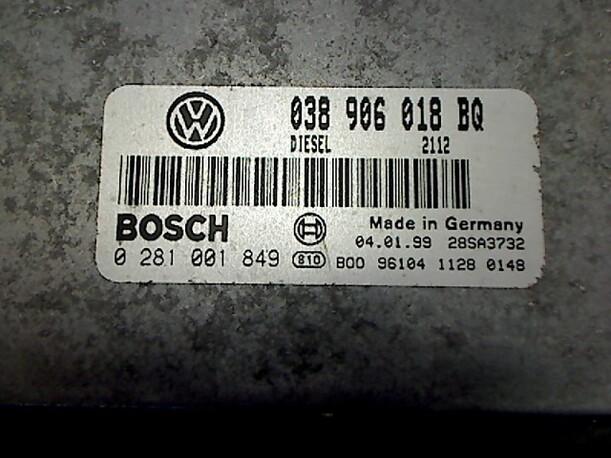 Foto: EINSPRITZSTEUERGERÄT eines Skoda Octavia 1.9 TDi Combi Combispace