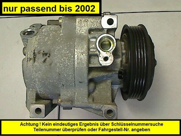 Foto: KOMPRESSOR KLIMAANLAGE eines Fiat Punto 1.2 16V