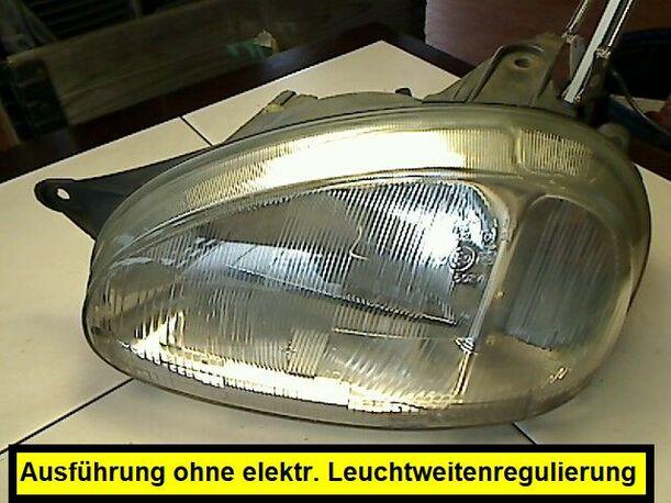 Foto: SCHEINWERFER LINKS eines Opel Corsa
