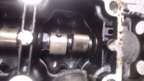 Foto: ZYLINDERKOPF C12NZ eines Opel Corsa