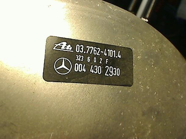 Foto: BREMSKRAFTVERSTÄRKER eines Mercedes-Benz E 230