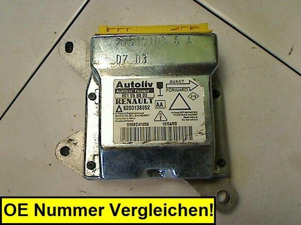 Foto: AIRBAGSTEUERGERÄT eines Renault Laguna Grandtour 2.2 dCi