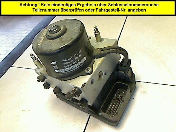 Foto: HAUPTBREMSAGGREGAT ABS eines Ford Galaxy 16V S