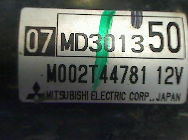 Foto: ANLASSER / STARTER eines Mitsubishi Colt 1300 S