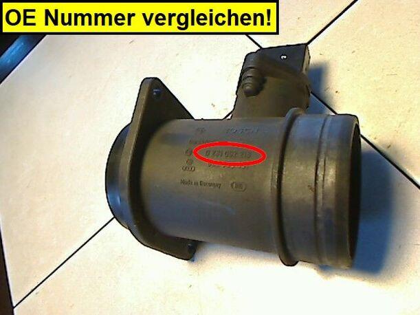 Foto: LUFTMASSENMESSER BOSCH eines VW Passat Variant 1.9 TDI S