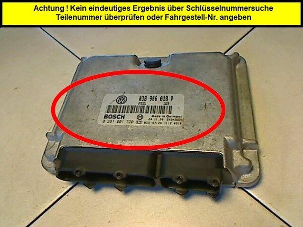 Foto: EINSPRITZSTEUERGERÄT eines VW Passat Variant 1.9 TDI S