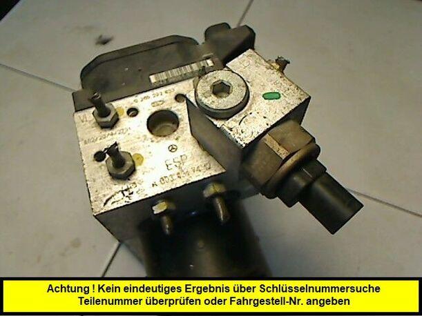 Foto: HAUPTBREMSAGGREGAT ABS eines Mercedes-Benz A 160 S