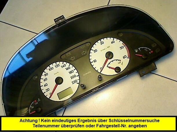Foto: TACHOEINHEIT eines Citroen Xsara Coupe 1.9 D