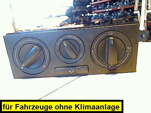 Foto: HEIZUNGSBETÄTIGUNG eines VW Lupo 1.0 S