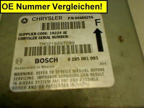 Foto: AIRBAGSTEUERGERÄT eines Chrysler Voyager 2.0 S