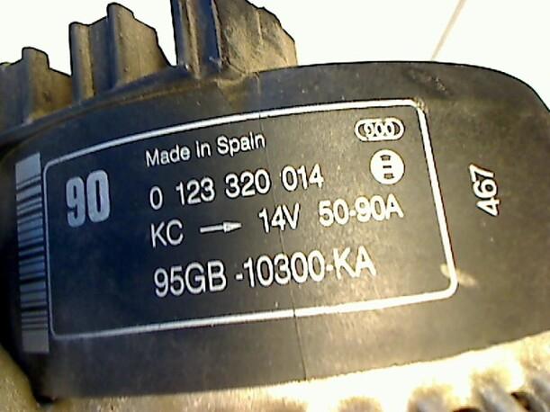 Foto: LICHTMASCHINE BOSCH eines Ford Scorpio S