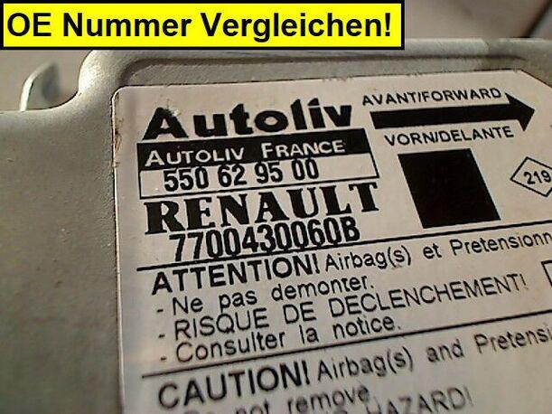 Foto: AIRBAGSTEUERGERÄT eines Renault Megane Scenic 1.6e S