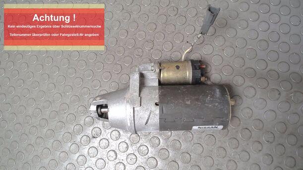 Foto: ANLASSER / STARTER eines Nissan Primera S