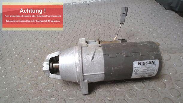 Foto: ANLASSER / STARTER eines Nissan Primera S