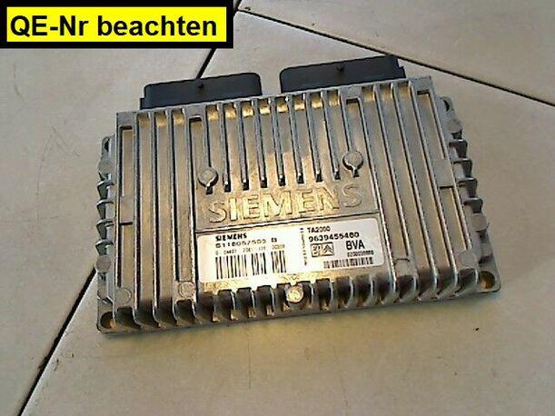 Foto: STEUERGERÄT AUTOMATIKGETRIEBE eines Peugeot 206 75