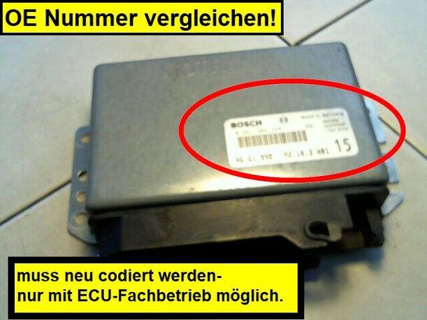 Foto: EINSPRITZSTEUERGERÄT eines Saab 9-3 2.3i