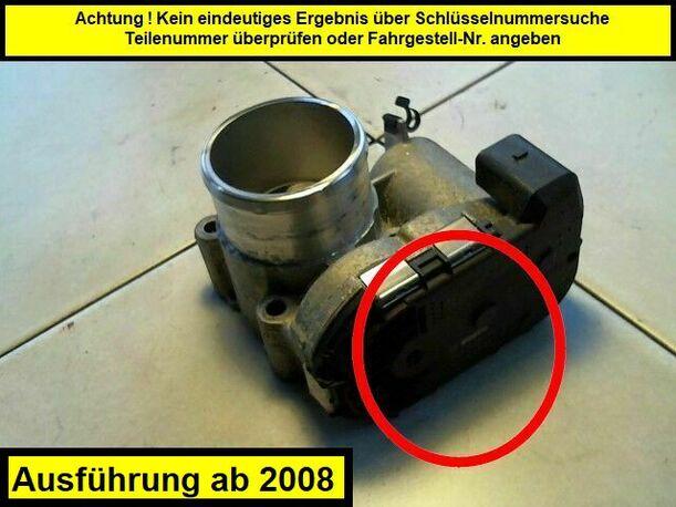 Foto: DROSSELKLAPPENSTUTZEN eines Ford Fusion 1.4