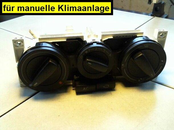 Foto: HEIZUNGSBETÄTIGUNG eines VW Lupo 1.4