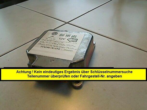 Foto: AIRBAGSTEUERGERÄT eines Ford Galaxy