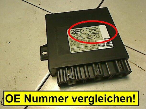Foto: STEUERGERÄT DIEBSTAHLSICHERUNG eines Ford Focus
