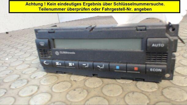 Foto: HEIZUNGSBETÄTIGUNG eines VW Passat Variant 1.6