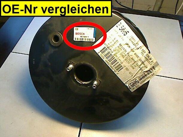 Foto: BREMSKRAFTVERSTÄRKER eines Fiat Stilo 2.4 20V