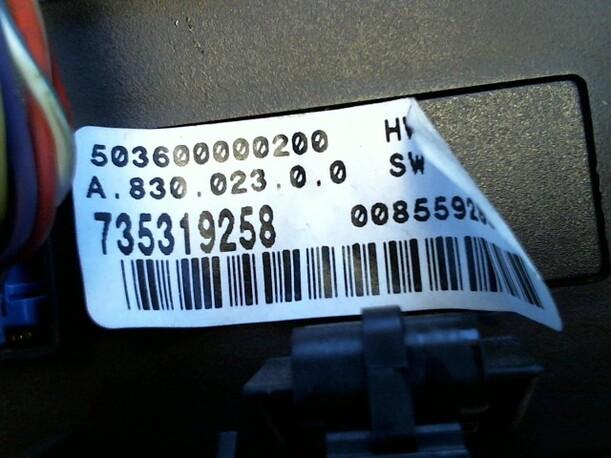 Foto: HEIZUNGSBETÄTIGUNG eines Fiat Stilo 2.4 20V