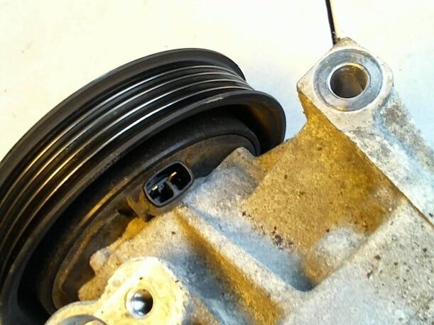 Foto: KOMPRESSOR KLIMAANLAGE eines Fiat Punto 1.2