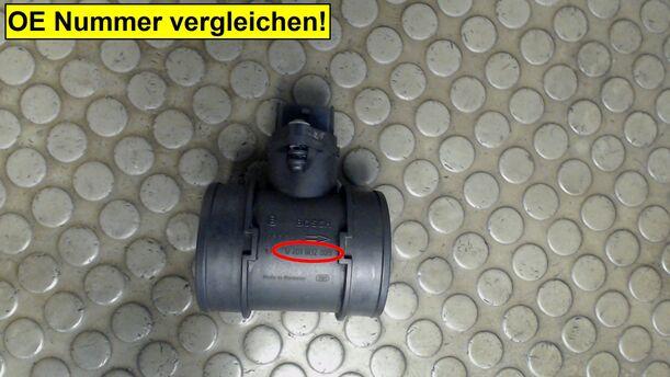Foto: LUFTMASSENMESSER BOSCH eines Alfa Romeo 156 Sportwagon 1.6 Twin Spark