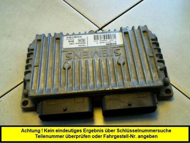 Foto: STEUERGERÄT AUTOMATIKGETRIEBE eines Peugeot 307 110