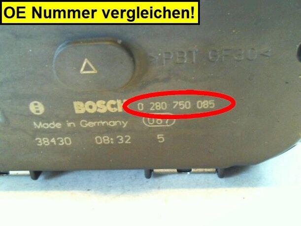 Foto: DROSSELKLAPPENSTUTZEN BOSCH eines Peugeot 307 110
