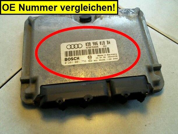Foto: EINSPRITZSTEUERGERÄT eines Audi A3 1.9 TDI