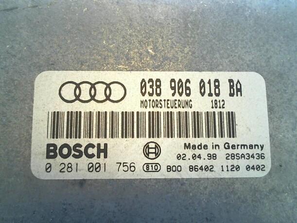 Foto: EINSPRITZSTEUERGERÄT eines Audi A3 1.9 TDI