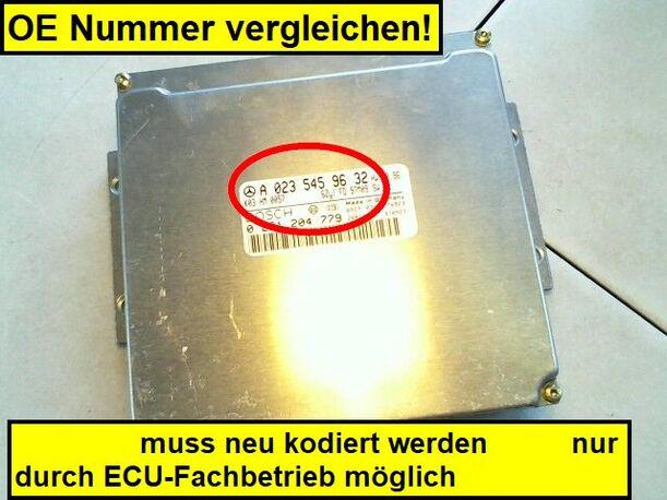 Foto: EINSPRITZSTEUERGERÄT eines Mercedes-Benz E 240