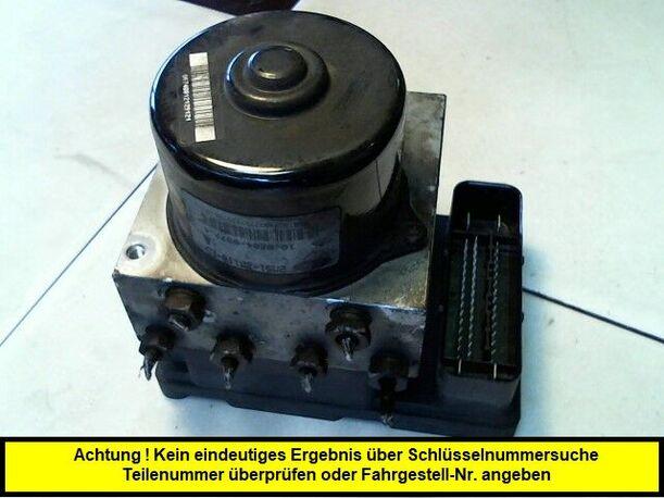 Foto: HAUPTBREMSAGGREGAT ABS eines Ford Focus Turn. 1.8 TDCi