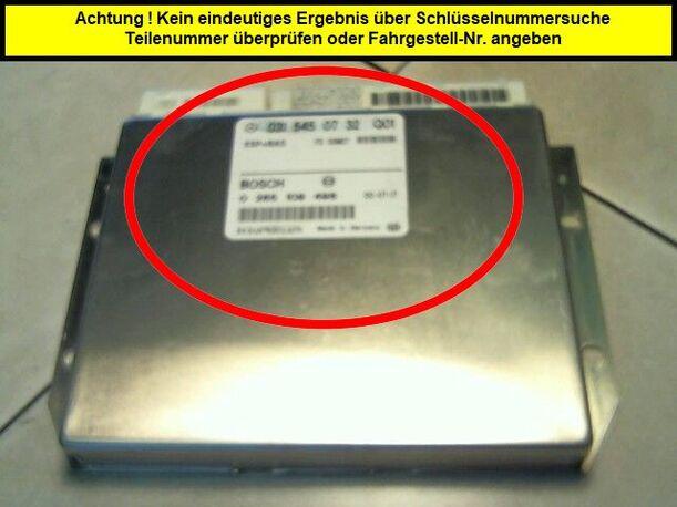 Foto: STEUERGERÄT ESP+BAS eines Mercedes-Benz E 270 CDI