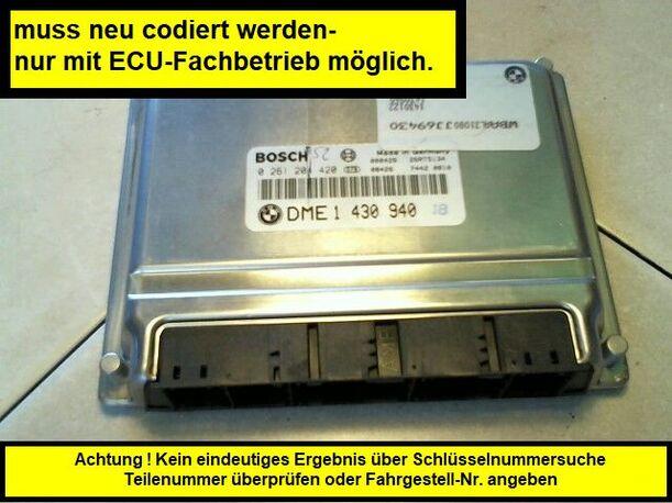 Foto: EINSPRITZSTEUERGERÄT eines BMW 318i