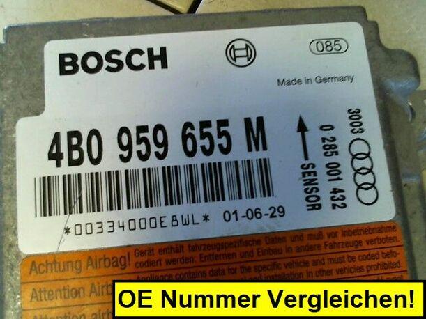 Foto: AIRBAGSTEUERGERÄT eines Audi A6 Avant 2.4