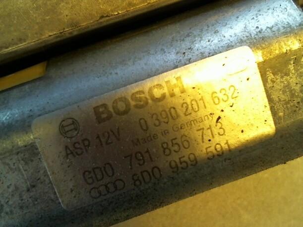 Foto: SCHIEBEDACHMOTOR eines VW Passat 1.6