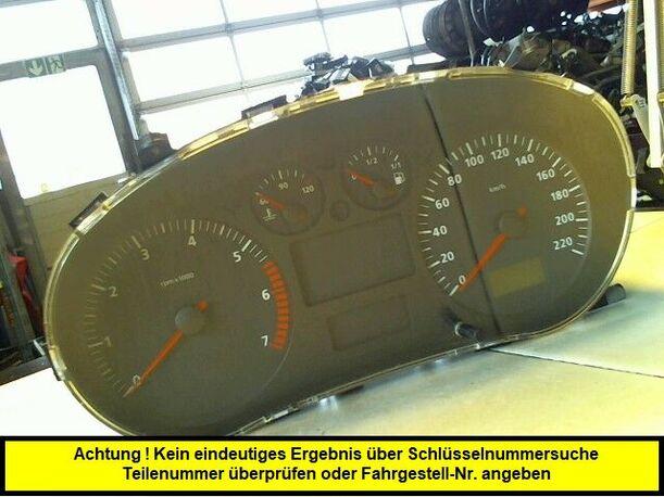 Foto: TACHOEINHEIT eines Seat Ibiza 1.4
