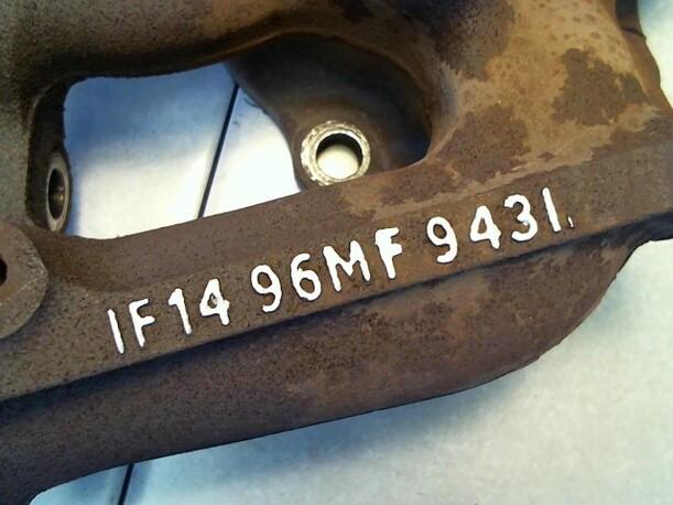 Foto: AUSPUFFKRÜMMER eines Ford Fiesta