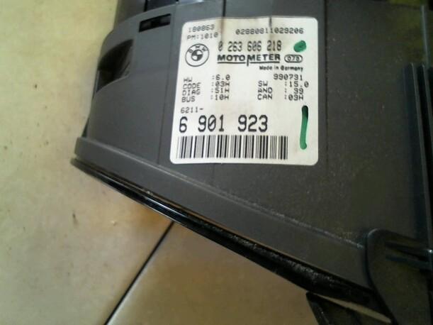 Foto: TACHOEINHEIT eines BMW 320d