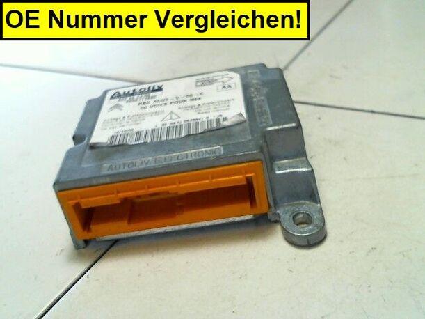 Foto: AIRBAGSTEUERGERÄT eines Citroen Xsara Picasso 1.6 HDi FAP