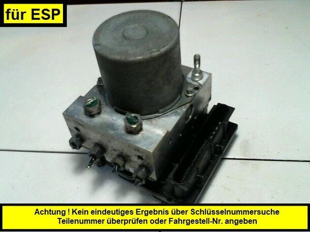 Foto: HAUPTBREMSAGGREGAT ABS eines Citroen Xsara Picasso 1.6 HDi FAP