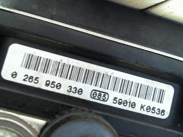 Foto: HAUPTBREMSAGGREGAT ABS eines Citroen Xsara Picasso 1.6 HDi FAP